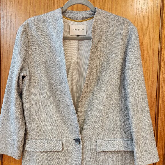 HALSTON HERITAGE Duster Suit Coat Jacket - Picture 2 of 15